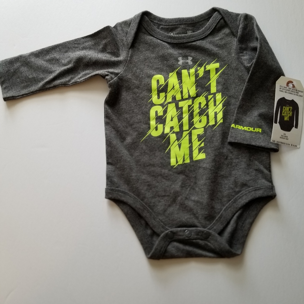 NWT UnderArmour Boys Onesie